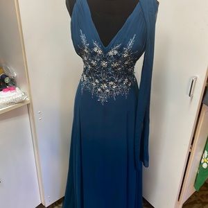 NWT ROBERTA $100 Silver /Black Prom Party Dance Dress 5 NWT ROBERTA $100 Silver /Black Prom Party Dance Dress 5